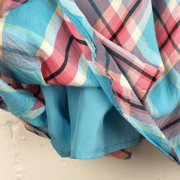 Kensie Plaid Summer Dress - Picture 7 of 9